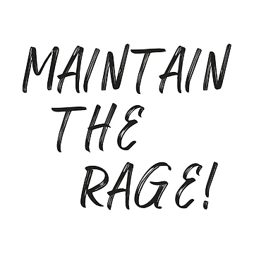 Artwork thumbnail, Maintain the Rage! by DavidMay