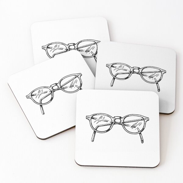 Item preview, Old School Glasses designed and sold by SnarkyCatDesign.