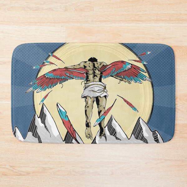 Item preview, Icarus flying close to the sun designed and sold by piedaydesigns.