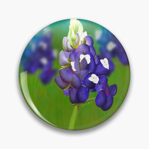 Item preview, Blue Bell on Black designed and sold by DesertG.