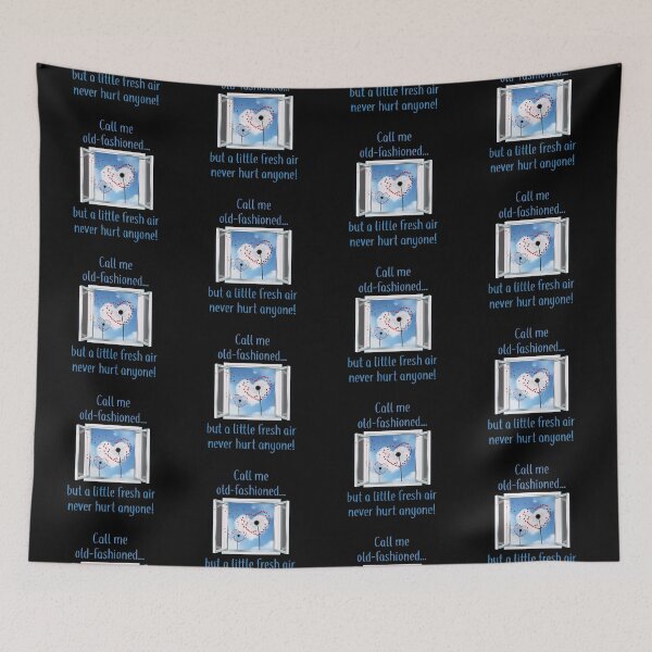 Item preview, Call me old-fashioned... (on black) designed and sold by PawsitiveMum.