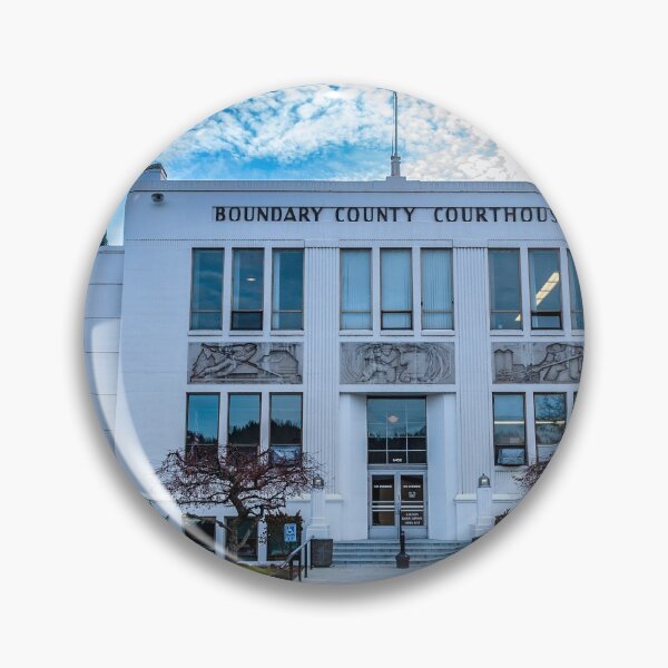 Item preview, The Boundary County Idaho Courthouse designed and sold by Bryan Spellman.