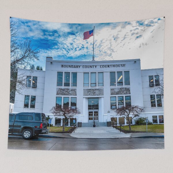 Item preview, The Boundary County Idaho Courthouse designed and sold by Bryan Spellman.