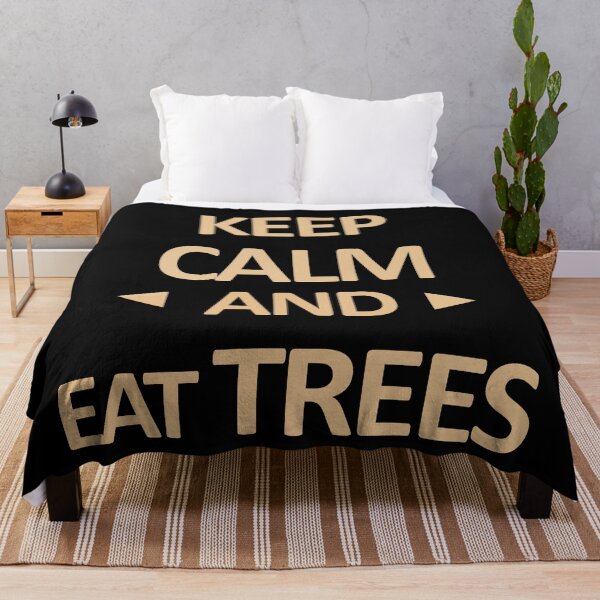 Item preview, Keep Calm And Eat Trees designed and sold by askarne.