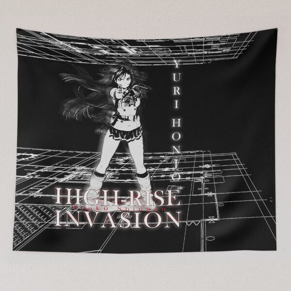 Item preview, High Rise Invasion Tenku Shinpan Yuri Honjo Tshirt designed and sold by Mr-Whatever.