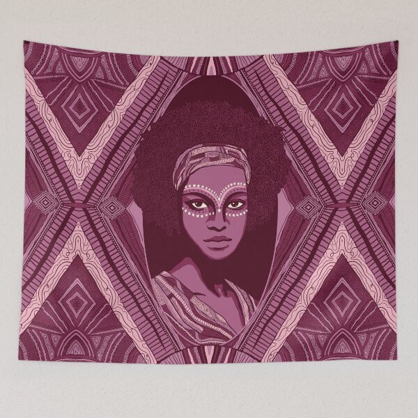 Item preview, Pink African Goddess designed and sold by Carolina Diaz.