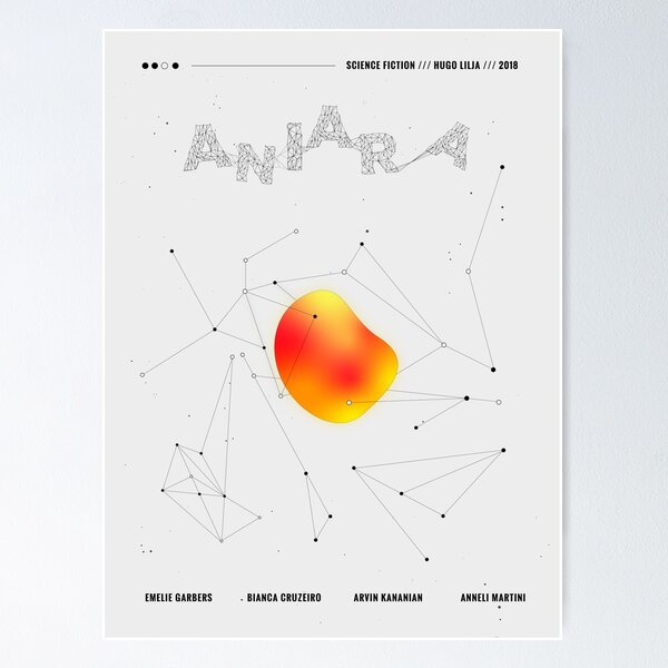 Item preview, Aniara Movie Poster designed and sold by Nnenna Uduh.