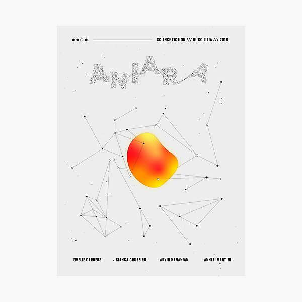 Item preview, Aniara Movie Poster designed and sold by Nnenna Uduh.