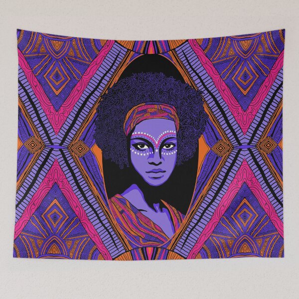 Item preview, Colorful African Goddess designed and sold by Carolina Diaz.