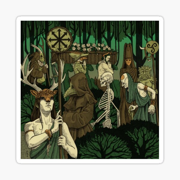 The Burial Sticker