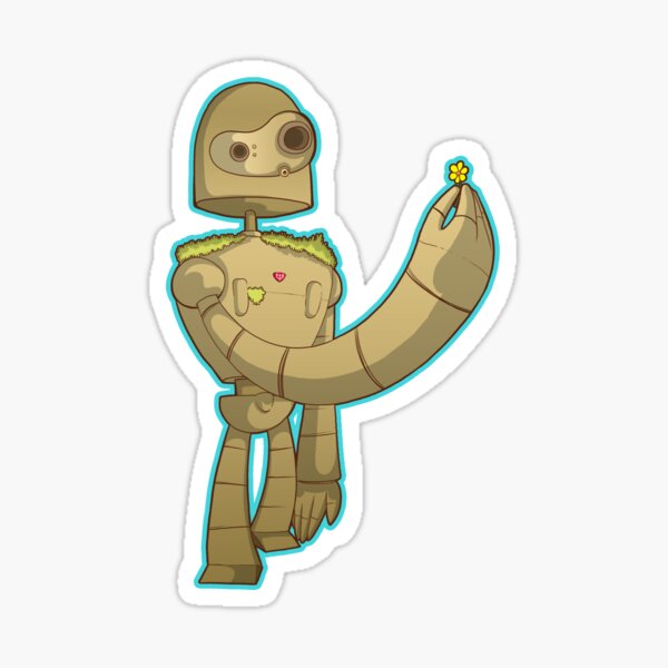 Laputa bot Glossy Sticker