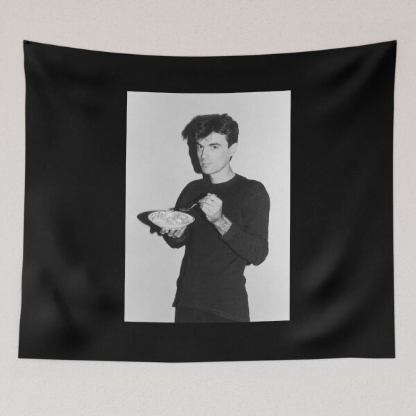 Item preview, David Byrne eating cereal designed and sold by HeloiseVeume.