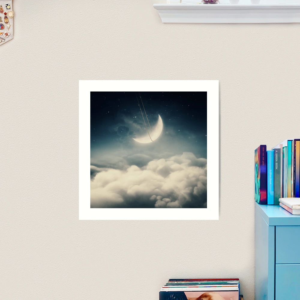The swinging moon