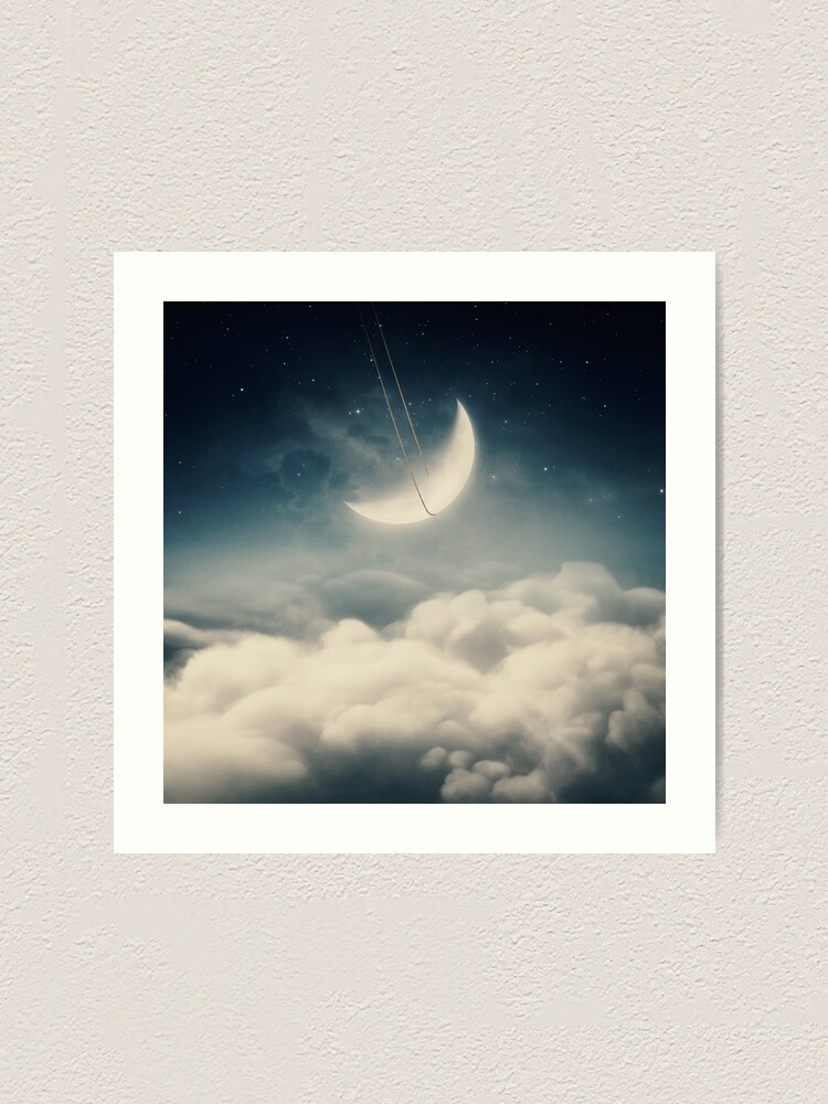 The swinging moon