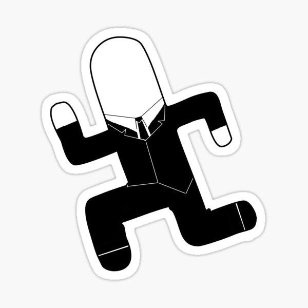 Slender FF Glossy Sticker