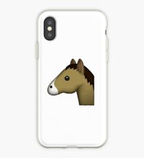 Pferdegesicht Emoji iPhone-Hülle & Cover