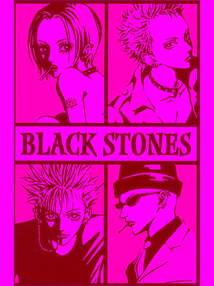 NANA Anime Manga Official Sticker & Tattoo Set Black Stones | eBay