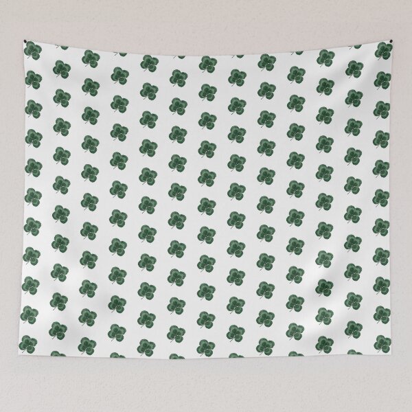 Item preview, Lucky four leaf clover / shamrock print 2 designed and sold by LittleBettyMakes.