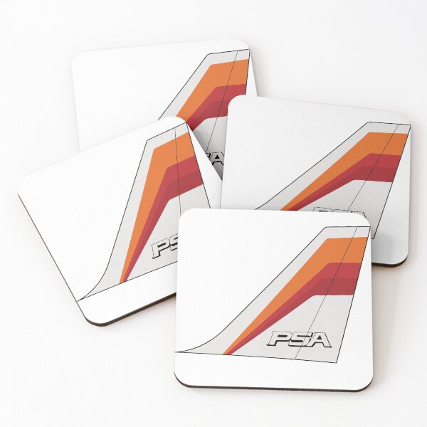 Item preview, American Airlines "PSA" Airbus A320 Heritage Tail (Left Facing) designed and sold by aspinworks.