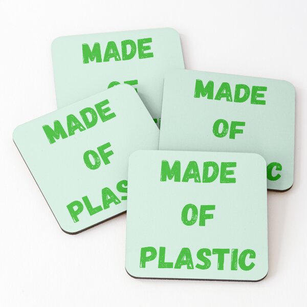 Item preview, Made of Plastic designed and sold by Swooncake Press.