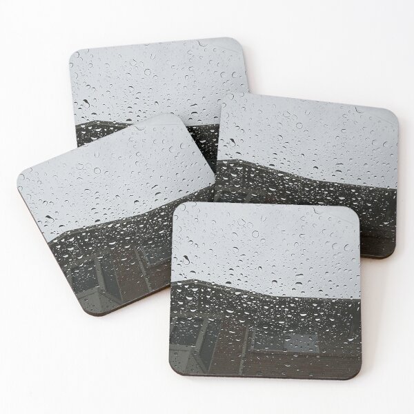 Item preview, Rain On Glass In Front Of A Building designed and sold by Mothe3rd.