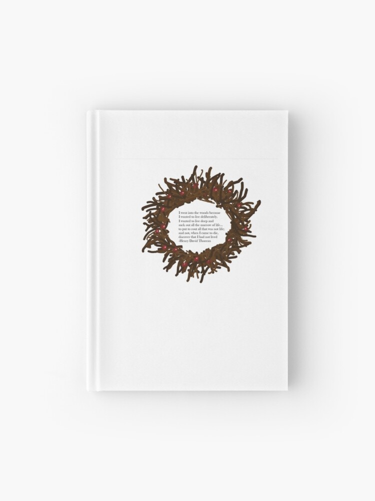 Cuaderno de tapa dura «Corona Sociedad de Poetas Muertos + Cita» de  liz-and-jim | Redbubble