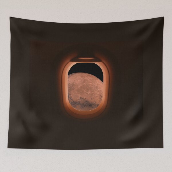 Item preview, Destination Planet Mars Mission Space Travel Window View Spacecraft designed and sold by WheresMyMojo.