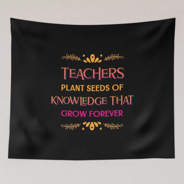 Item preview, Teachers Plant Seeds Of Knowledge That Grow Forever designed and sold by RedQuality.