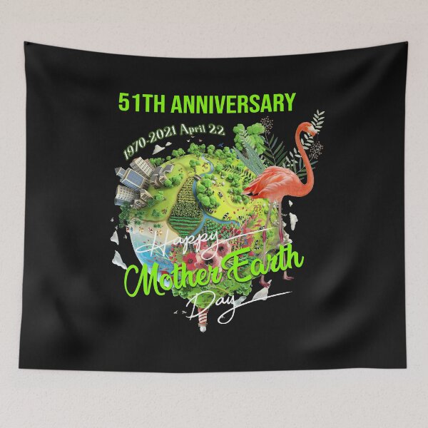 Artikelvorschau, glückliche Mutter Earthday T-Shirt entworfen und verkauft von Sage86.