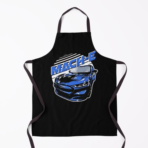 Item preview, Mustang Mach-E Retro Sun Grabber Blue designed and sold by zealology.
