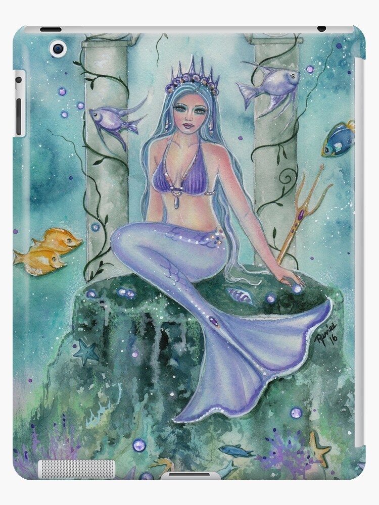 Geheime Orte Fantasy Meerjungfrau Kunst Von Renee Lavoie Ipad Hulle Skin Von Fairylover17 Redbubble