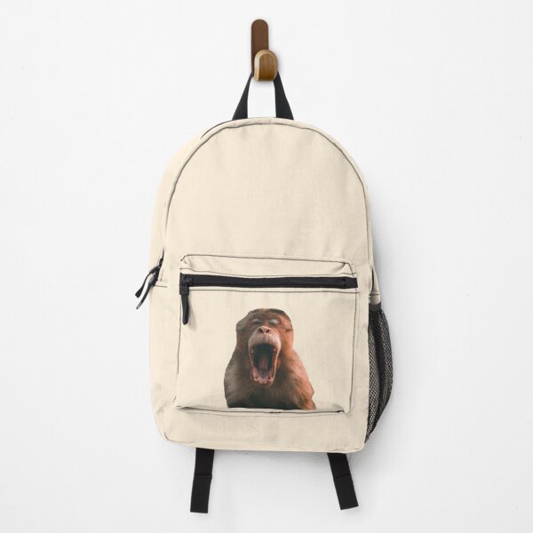 Item preview, Funny Animal Stickers: Monkey with its mouth wide open designed and sold by Memiefy.