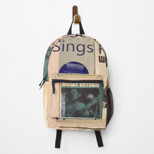Item preview, Woody Guthrie, Folk,  Blues, Ballads And Folksongs designed and sold by Vintaged.
