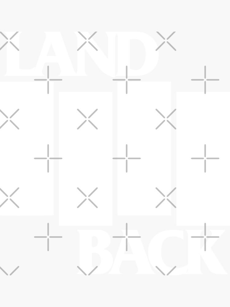 "land back campaign symbol" Sticker for Sale by mirnaekataba Redbubble