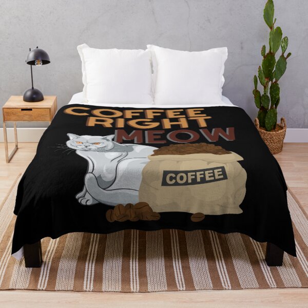 Item preview, Cat and Coffee Right Meow designed and sold by CWolff.
