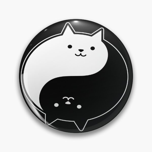 Item preview, Ying Yang Cat designed and sold by YueHeng Creates ⭐⭐⭐⭐⭐.