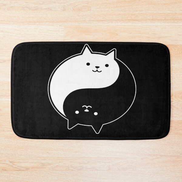 Item preview, Ying Yang Cat designed and sold by YueHeng Creates ⭐⭐⭐⭐⭐.