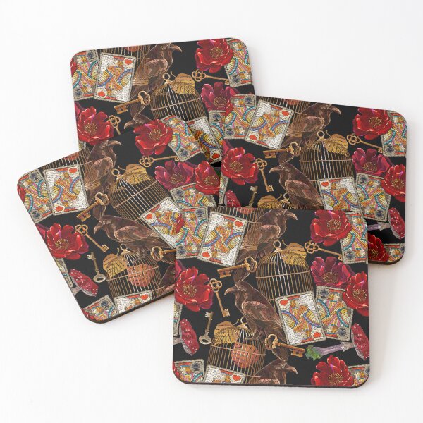 Item preview, Playing cards, roses flowers, vintage keys, designed and sold by matrioshka.