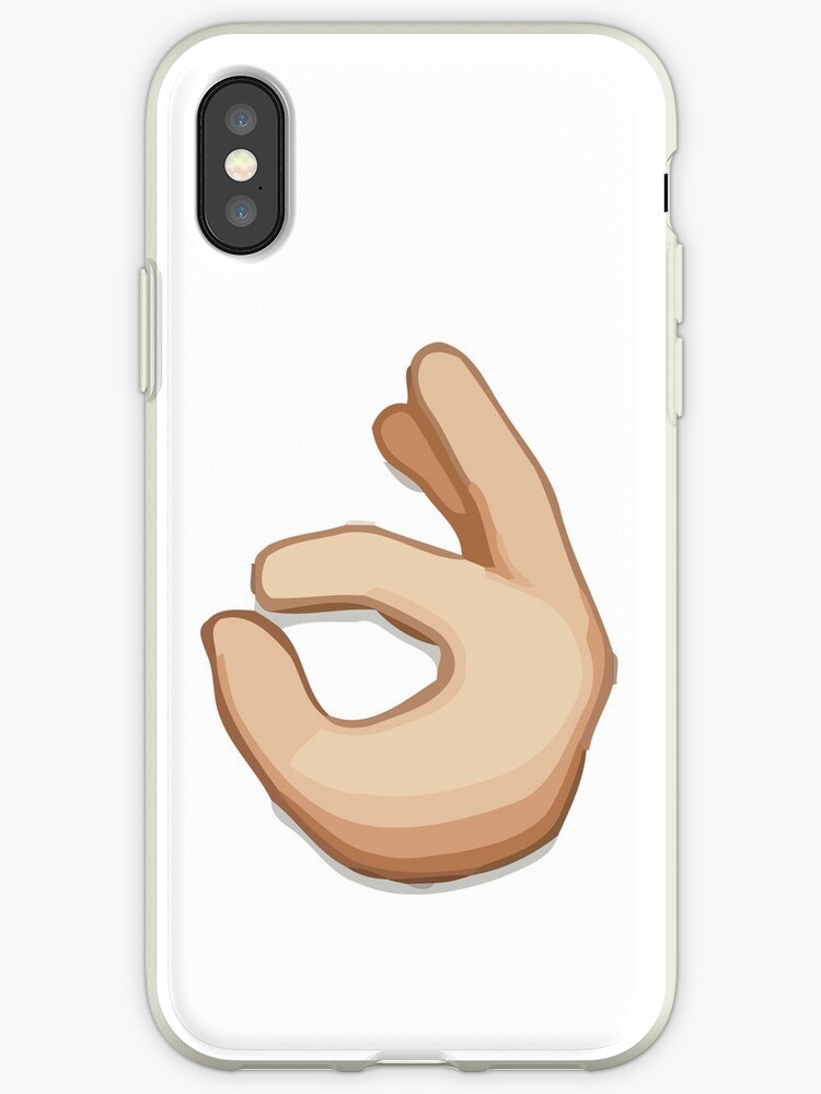 ok hand sign emoji