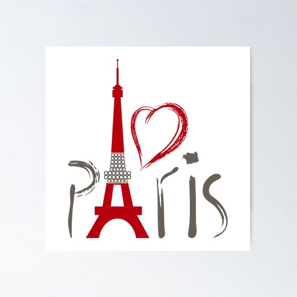 Item preview, Addicted Paris heart designed and sold by Topventas.
