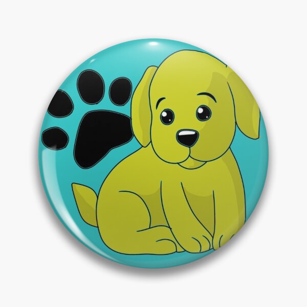 Item preview, Yellow pup is best friend by being cute and paw. designed and sold by Olberic.