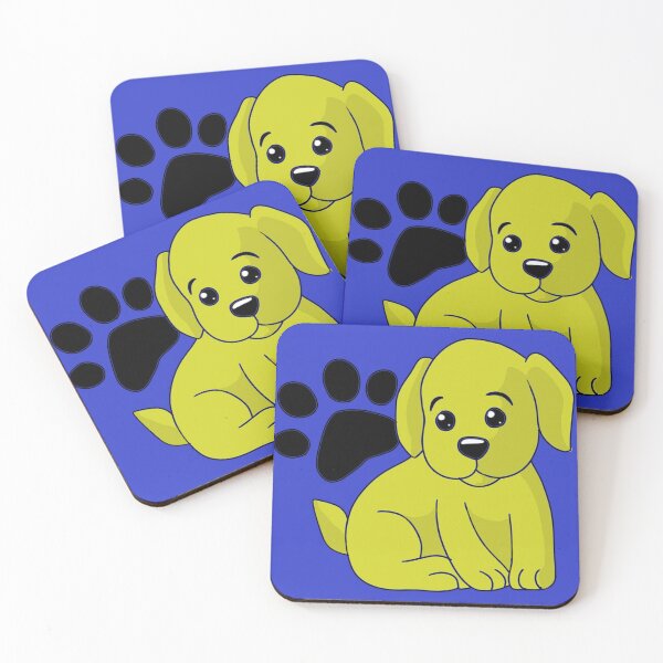 Item preview, Yellow pup is best friend by being cute and paw. designed and sold by Olberic.