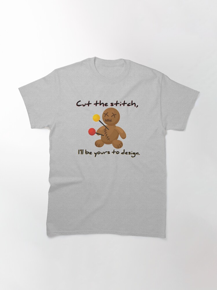Alternate view of Cut The Stitch, Yours To Design - James Marriott Design Classic T-Shirt