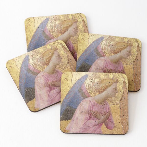 Item preview, Angel Adoring - on Golden background designed and sold by Angelkrs.