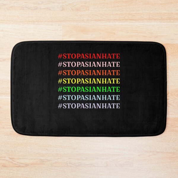Item preview, #stopasianhate Hashtag Stop Asian Hate Rainbow designed and sold by liftdesign.