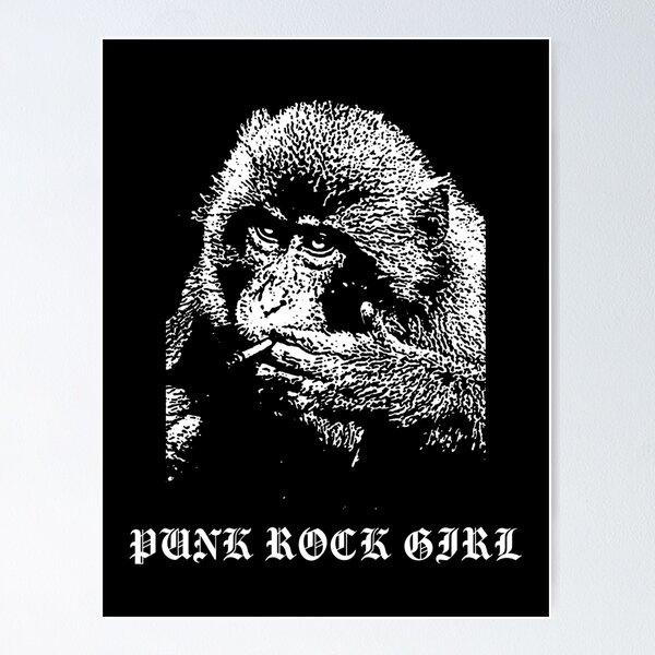 Item preview, PUNK ROCK GIRL designed and sold by atmkim.