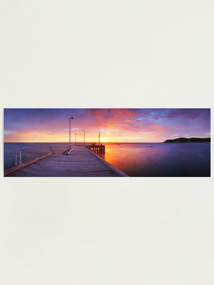 Alternate view of Flinders Pier, Mornington Peninsula, Victoria, Australia Photographic Print