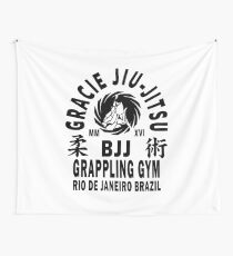 Gracie Jiu Jitsu Wall Tapestry