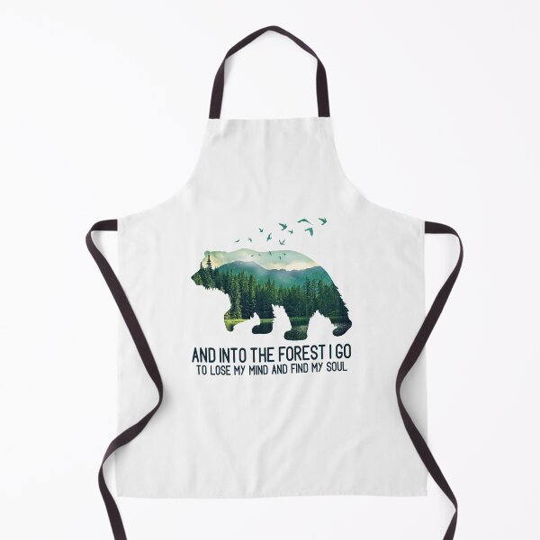 Item preview, Bear And Into The Forest I Go To Lose My Mind And Find My Soul T-shirt designed and sold by Lukifo-Proper.