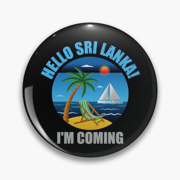 Item preview, Hello Sri Lanka! I'm coming #3 designed and sold by Happy-PrintZ.